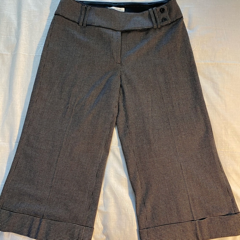 White House Black Market Dressy Crop Pants Size 10